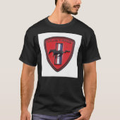 Mustang Logo Shield Classic T-Shirt (Vorderseite)