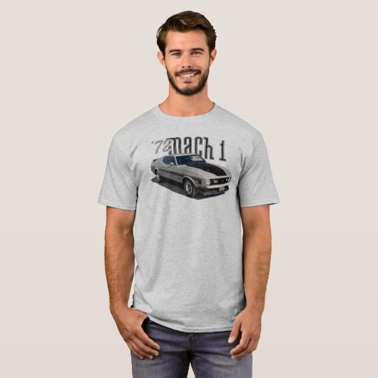 Mustang MACH1 T - SHIRT 1972 (Vorne ganz)
