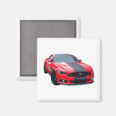 Mustang Magnet (Vorderseite/Rückseite)