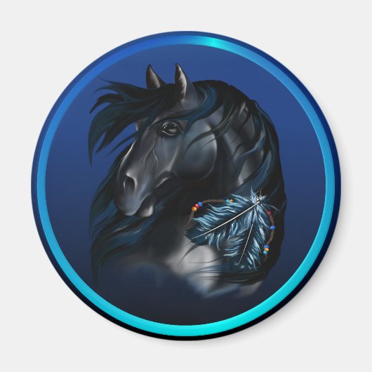 Mustang Magnet (Vorne)