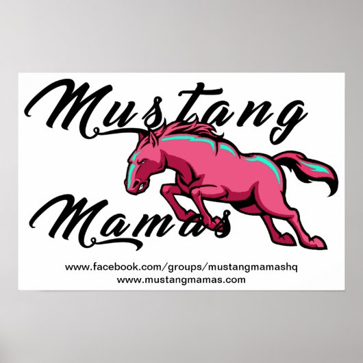 Mustang Mamas Poster (Vorne)