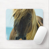 Mustang-Mausunterlage Mousepad (Mit Mouse)