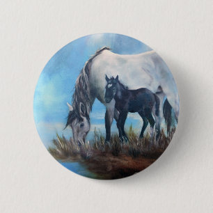 Mustang-Morgen Button