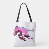 Mustang-Mütter Tote Tasche (Rückseite)