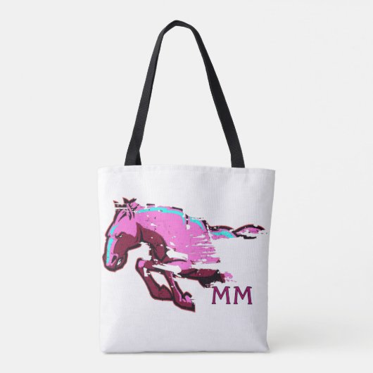 Mustang-Mütter Tote Tasche (Rückseite)