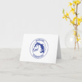 Mustang Note Card Karte (Gelbe Blume)