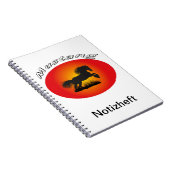 Mustang Notizheft Notizblock (Rechte Seite)