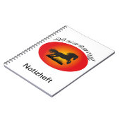 Mustang Notizheft Notizblock (Linke Seite)