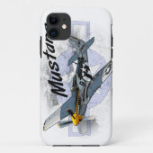 Mustang P51 Case-Mate iPhone Hülle (Rückseite)