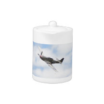 Mustang P51 im Flug