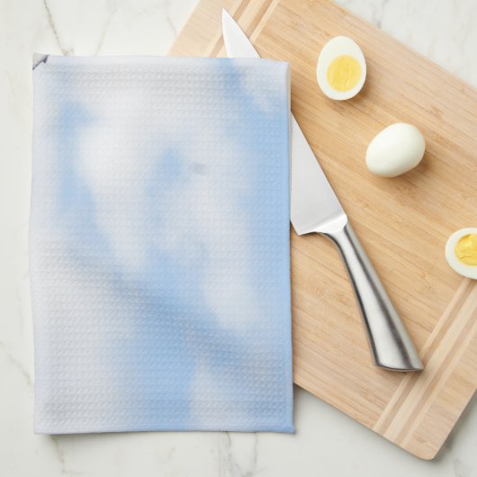 Mustang P51 im Flug Geschirrtuch (Viertel Falte)