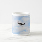 Mustang P51 im Flug Kaffeetasse (Mittel)