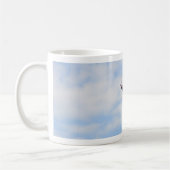Mustang P51 im Flug Kaffeetasse (Links)
