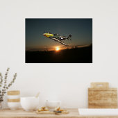 Mustang P51 Poster (Küche)