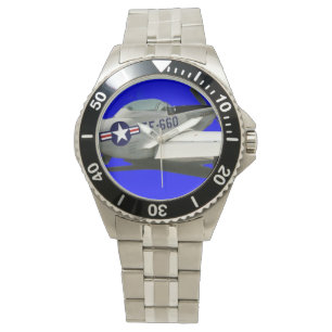 Mustang P-51 Armbanduhr