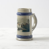 MUSTANG P-51 BIERGLAS (VorderseiteRechts)