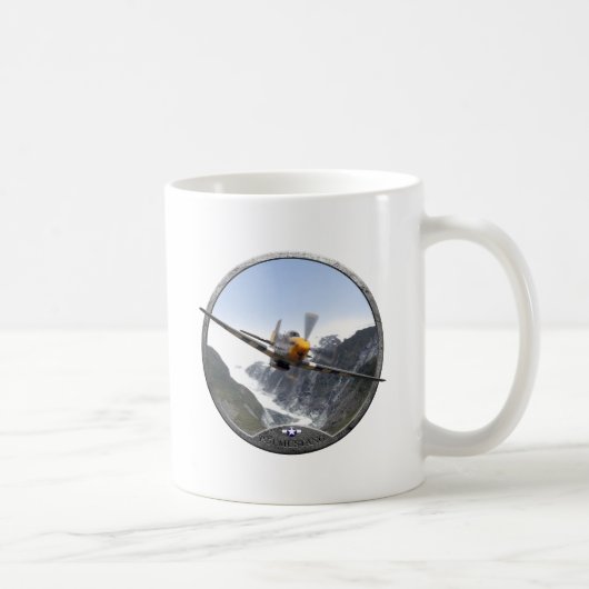 Mustang P-51 Kaffeetasse (Rechts)