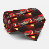 MUSTANG P-51 KRAWATTE (Gerollt)