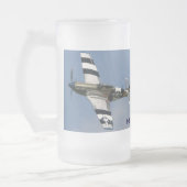 MUSTANG P-51 MATTGLAS BIERGLAS (Links)