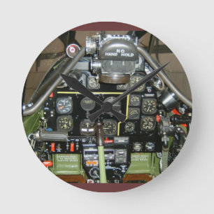 MUSTANG P-51 RUNDE WANDUHR