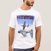 MUSTANG P-51 T-Shirt (Vorderseite)
