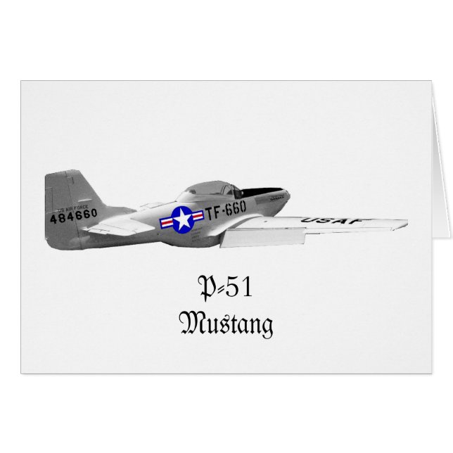 Mustang, P-51Mustang (Vorderseite (Horizontal))