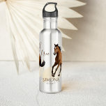 Mustang Pferd wild und frei personalisiert Edelstahlflasche<br><div class="desc">Wilde und freie Senfpferden Party Geschenke graziös galoppierend Senf mare braune Pferd ,  schöne personalisierte Geschenke für Pferde Liebhaber,  kann auch als Pferdethema Gastgeschenk Geschenk,  können Sie jeden Kinder Namen auf ihm schreiben.</div>