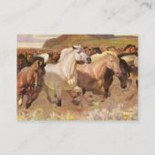 MUSTANG-PFERDEkontakt-VISITENKARTE NFP WILDE Visitenkarte (Rückseite)