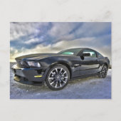Mustang postcard postkarte (Vorderseite)