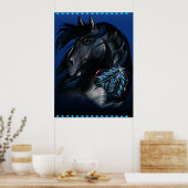 Mustang Print Poster (Küche)