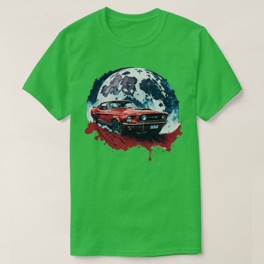 Mustang Red Shelby T-Shirt (Design vorne)