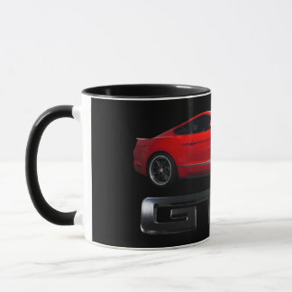 Mustang Red Tasse