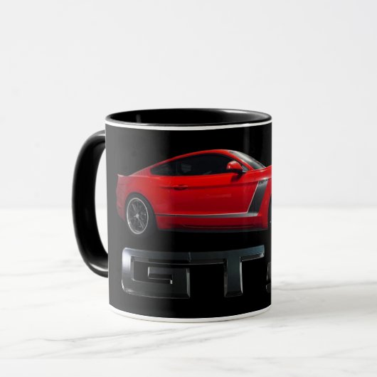 Mustang Red Tasse (Vorderseite Links)