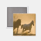 Mustang Roundup Magnet (Vorderseite/Rückseite)