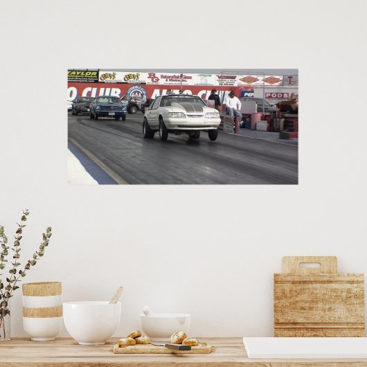 Mustang Rules! Poster (Küche)