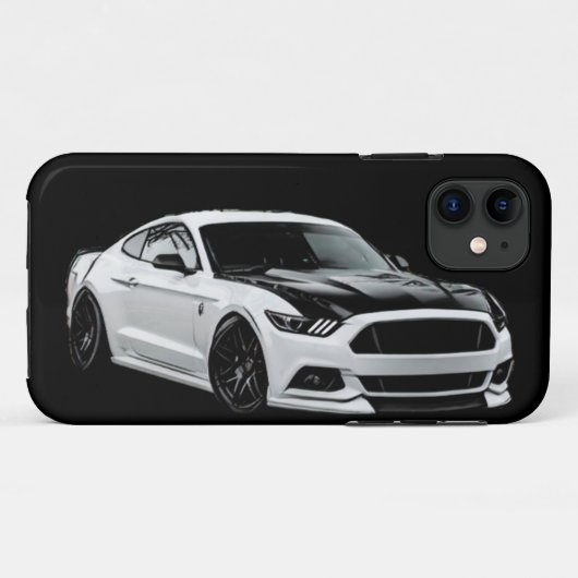 Mustang S550 Case-Mate iPhone Hülle (Rückseite (Horizontal))