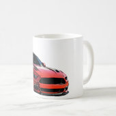 Mustang S550 Kaffeetasse (VorderseiteRechts)
