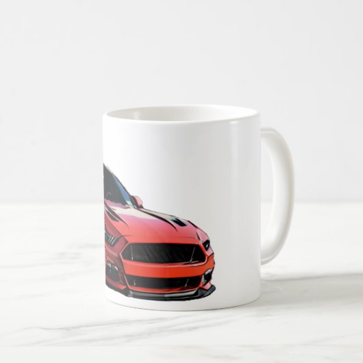 Mustang S550 Kaffeetasse (VorderseiteRechts)