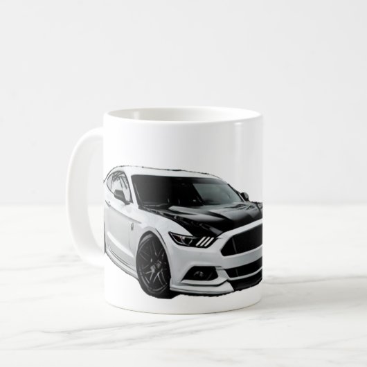 Mustang S550 Kaffeetasse (Vorderseite Links)