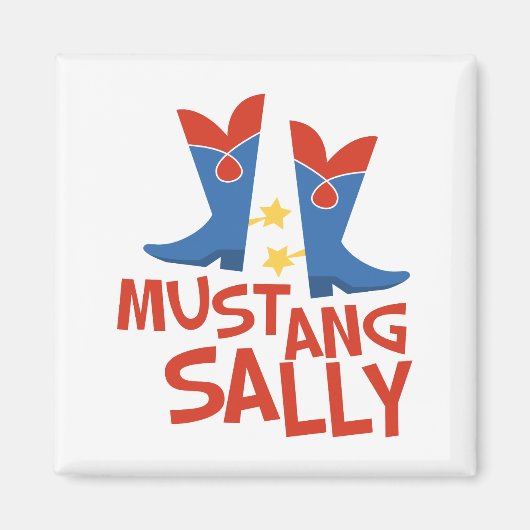 Mustang Sally Magnet (Vorne)