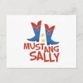Mustang Sally Postkarte (Vorderseite)