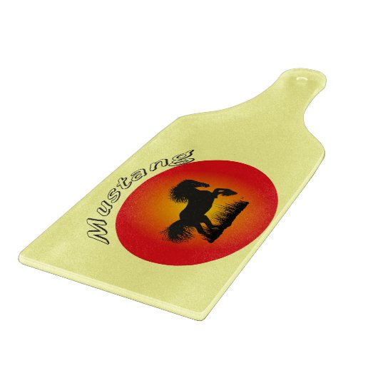 Mustang Schneidebrett (Ecke)