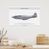 Mustang Schweiz 1 Poster (Küche)