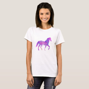 Mustang Silhouette - Hintergrundfarbe auswählen T-Shirt