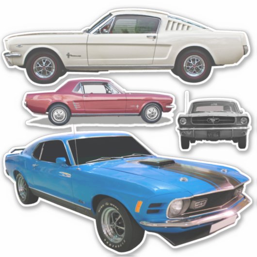 MUSTANG Stickers Aufkleber (Vorderseite)