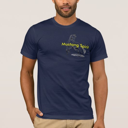 Mustang T-Shirt (Vorderseite)