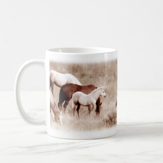 Mustang-Tasse Kaffeetasse (Links)