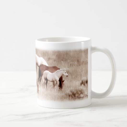 Mustang-Tasse Kaffeetasse (Rechts)