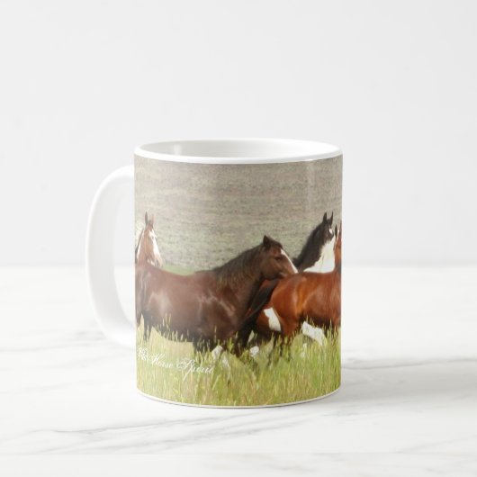 Mustang-Tasse Kaffeetasse (Vorderseite Links)