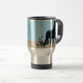 Mustang-Tasse Reisebecher (VorderseiteRechts)